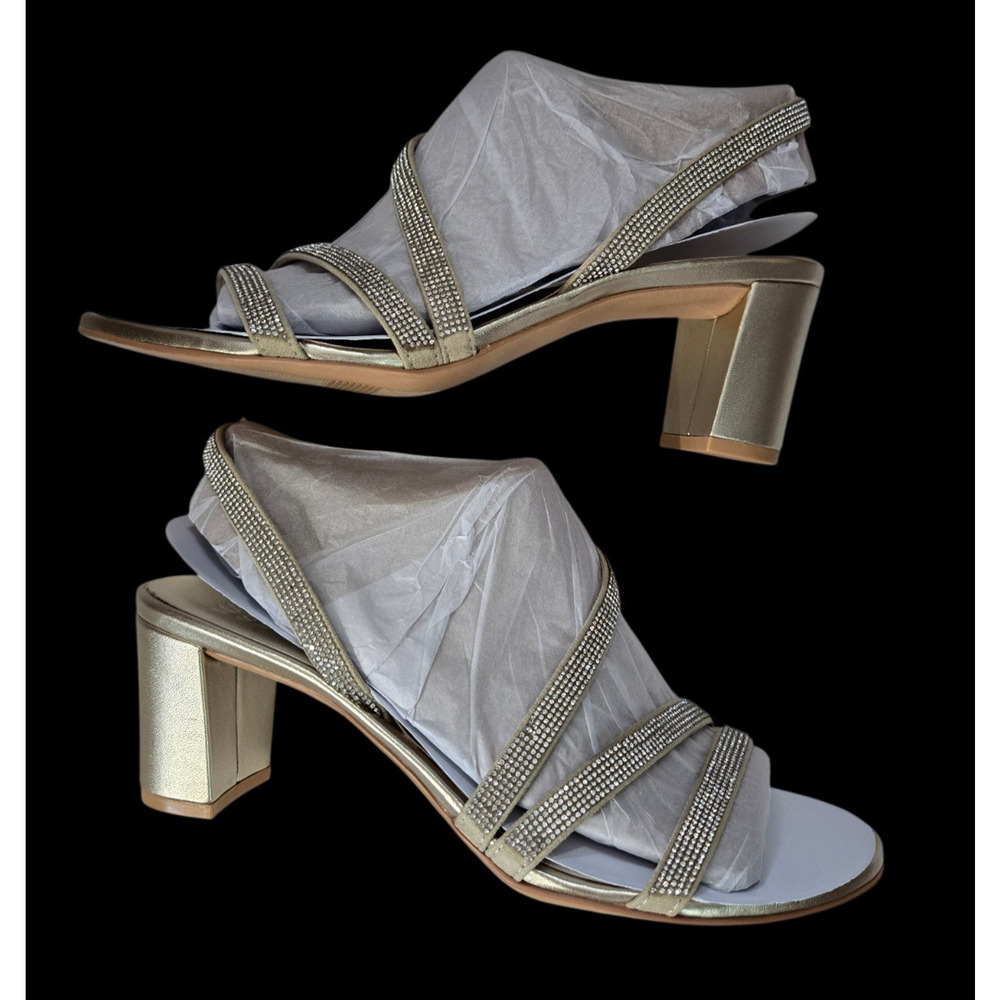 Naturalizer Strappy Pump Sandals‎ Vanessa 2 Champagne Size 9 - Picture 8 of 9